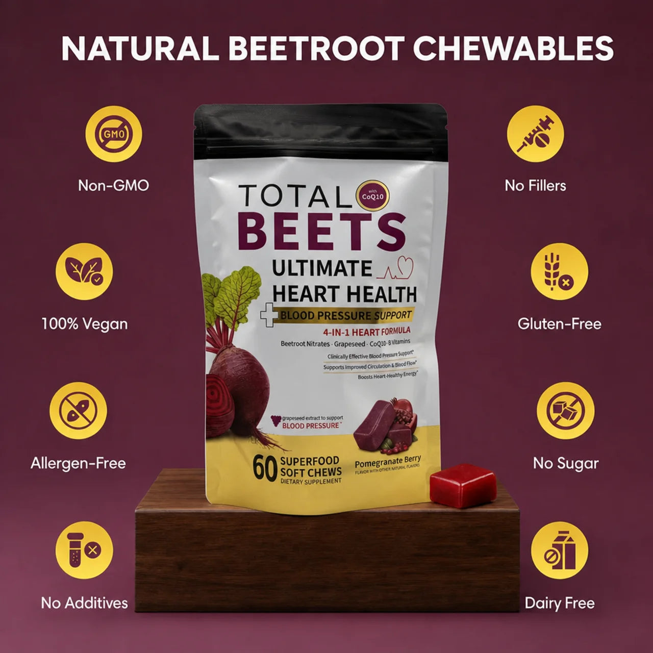 Organic Beetroot Chews