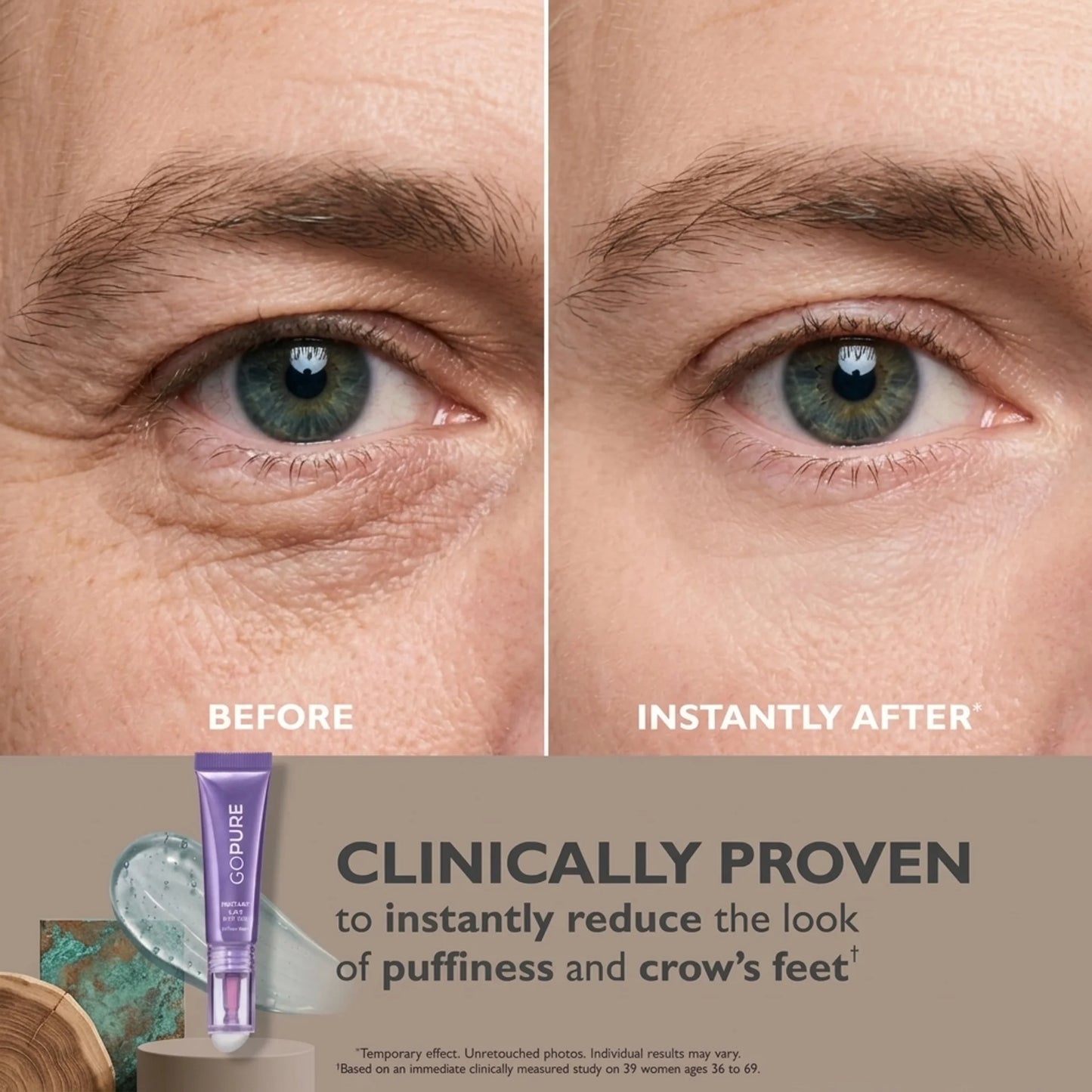InstaLift Under Eye Gel for men