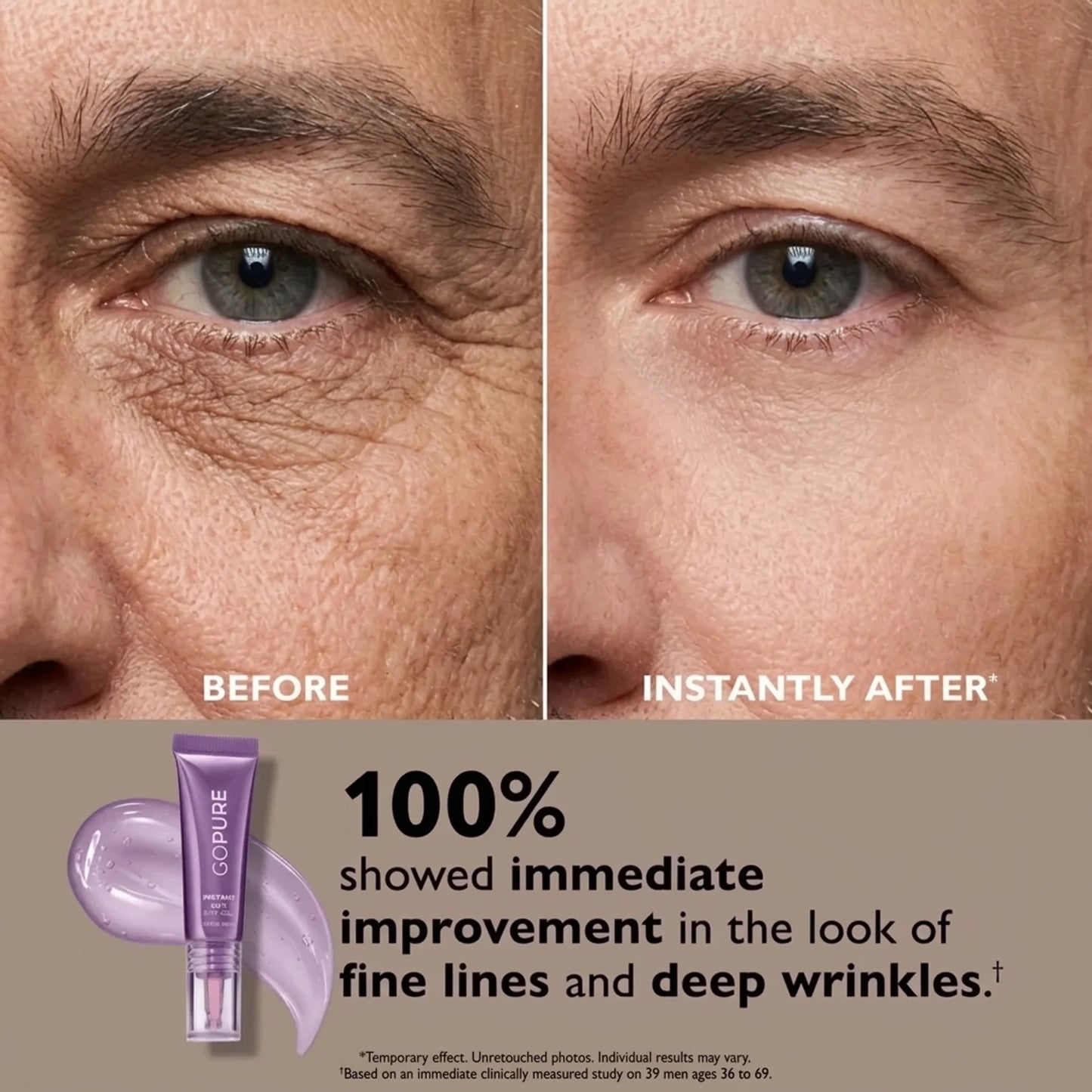 InstaLift Under Eye Gel for men